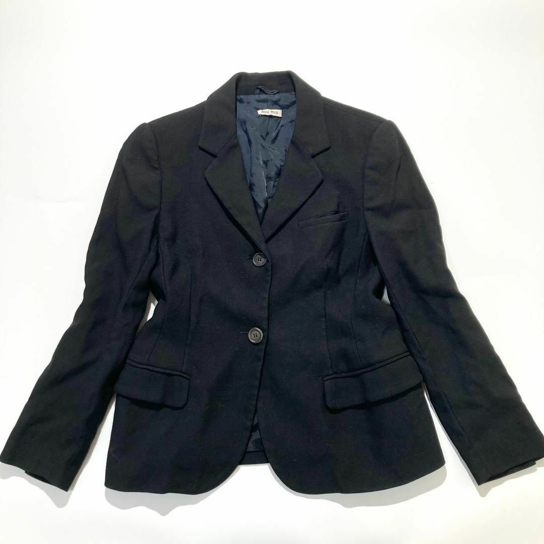 MIU MIU - 【希少☆美品】MIU MIU スカートスーツ セットアップ MIU MIU - 【希少☆美品】MIU MIU スカートスーツ セットアップ