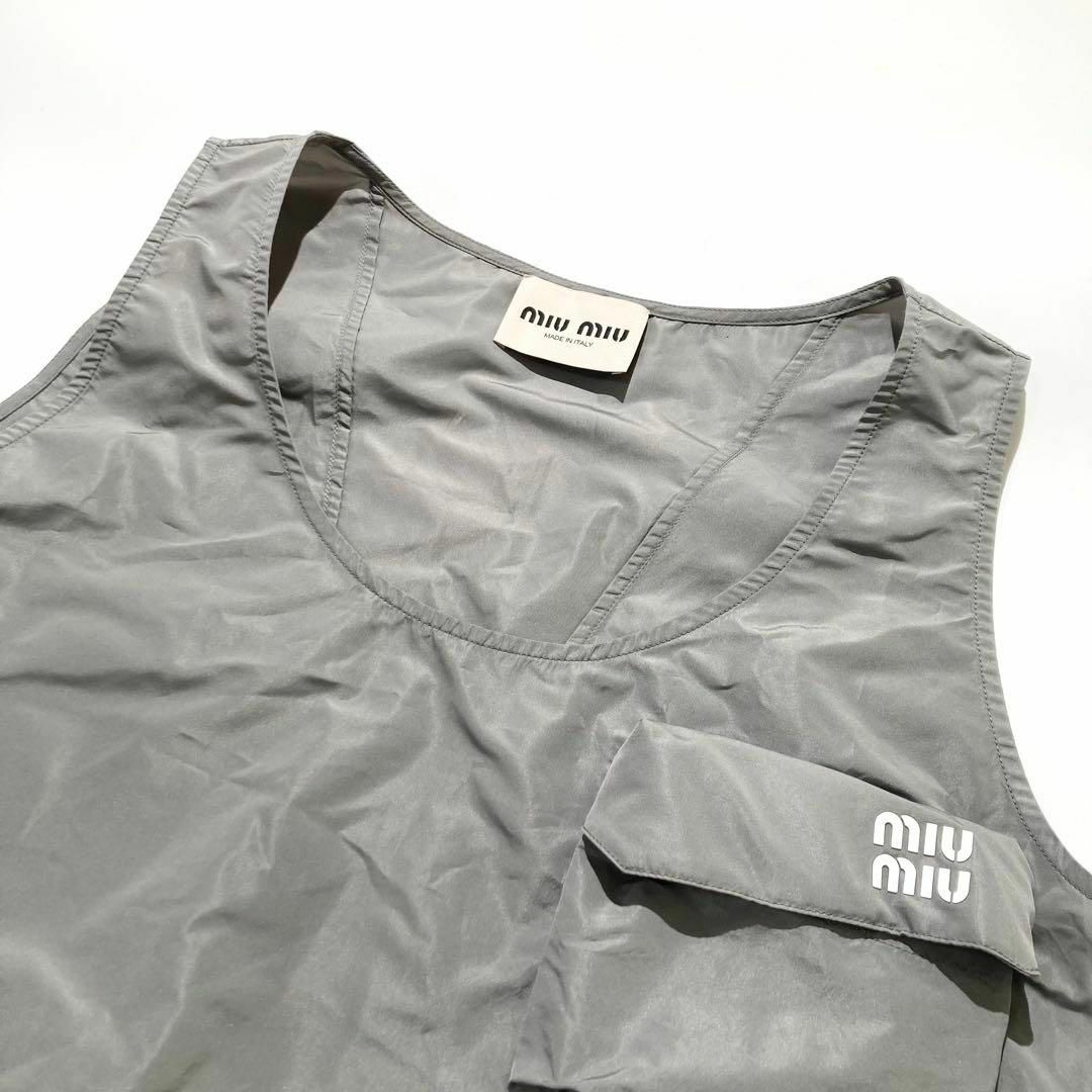 MIU MIU - 【23SS☆極美品】MIU MIU ランウェイ カーゴポケット MIU MIU - 【23SS☆極美品】MIU MIU ランウェイ カーゴポケット