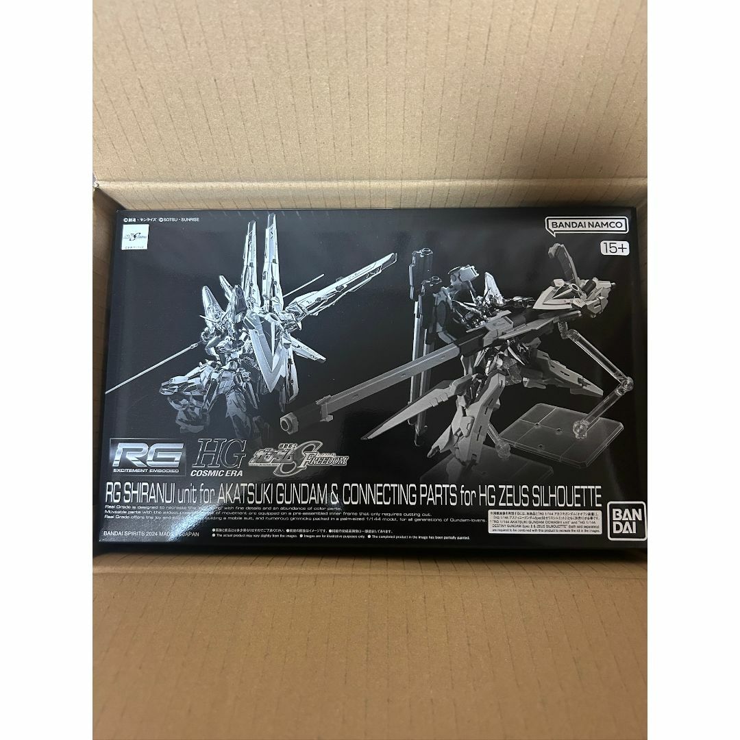 BANDAI - ＲＧ 1/144 アカツキガンダム用シラヌイパック アカツキ 暁