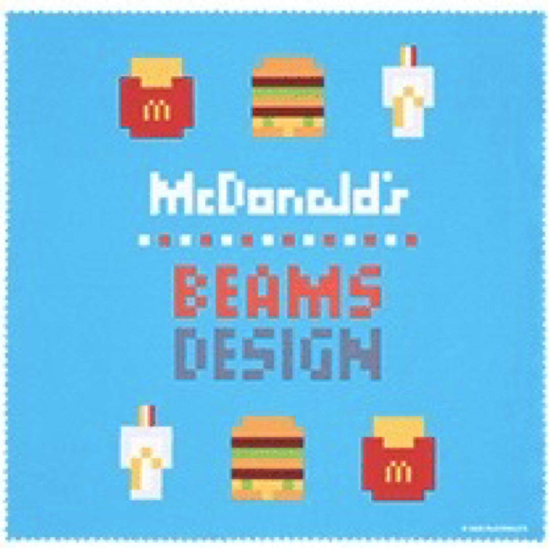マクドナルド(マクドナルド)のマクドナルド マック 2025 クリーナークロス マクド タオル ハンカチ 水色 メンズのファッション小物(ハンカチ/ポケットチーフ)の商品写真