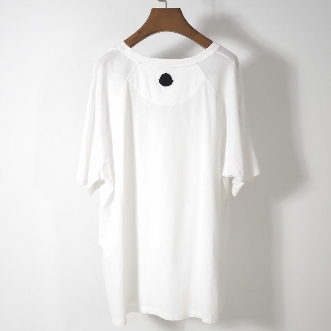 新品同様］モンクレール レディース ロゴTシャツ ホワイト S