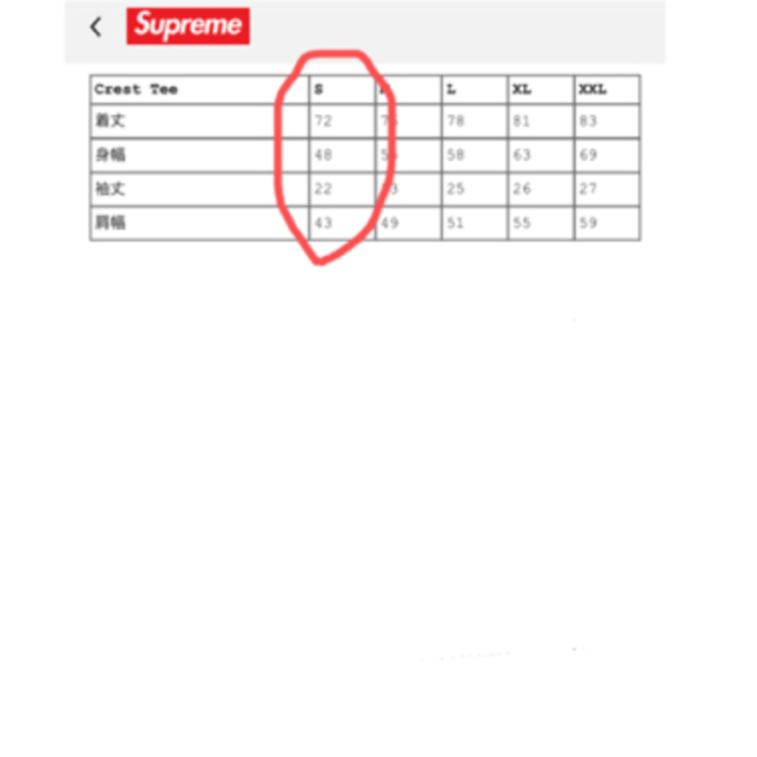 Supreme - 【Sサイズ】Supreme Crest Teeクレスト Tシャツ Supreme - 【Sサイズ】Supreme Crest Teeクレスト Tシャツ