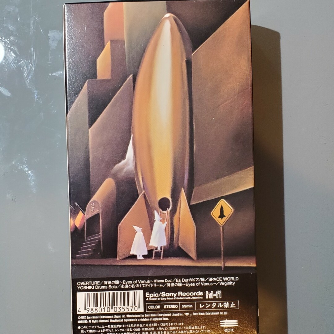 Virginity V2 LIVE作品 YOSHIKI 小室哲哉 エンタメ/ホビーのDVD/ブルーレイ(ミュージック)の商品写真