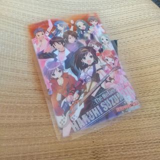 涼宮ハルヒの憂鬱  クリアシート １点 反り有り 涼宮ハルヒ  オールスター(キャラクターグッズ)