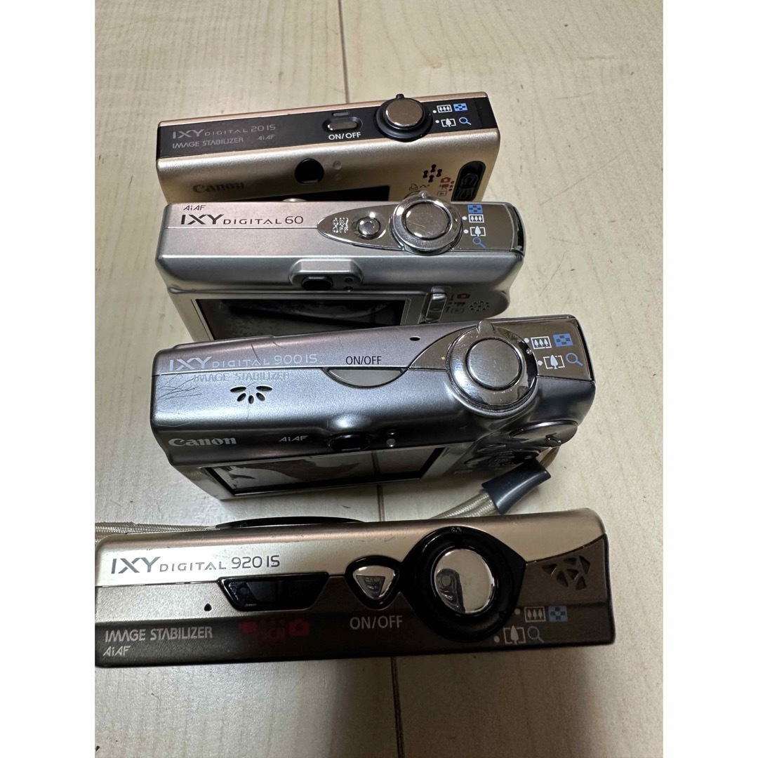 Canon デジタルカメラ4台 ジャンク Canon デジタルカメラ4台 ジャンク