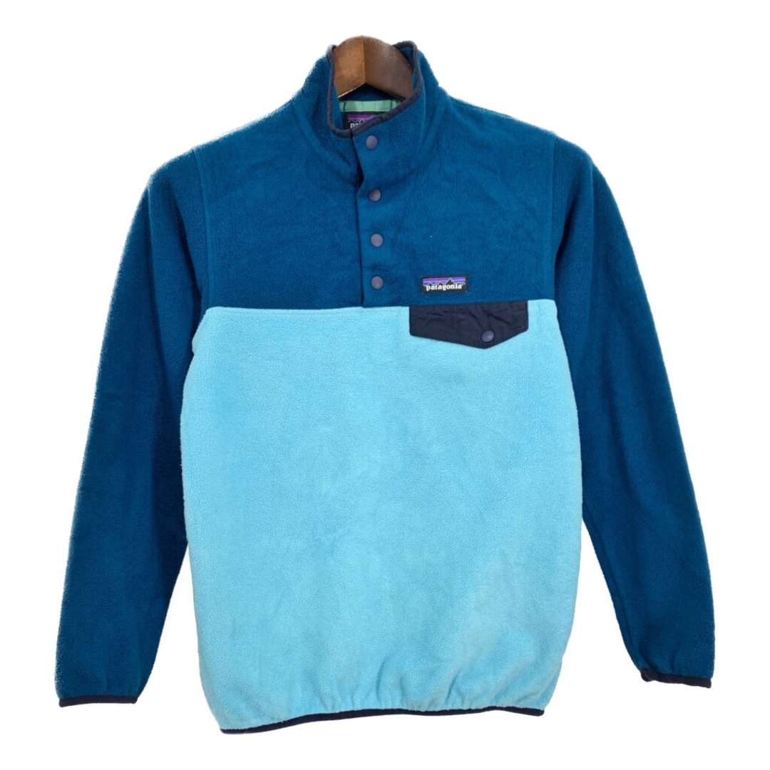 出産祝いなども豊富 patagonia パタゴニア SYNCHILLA シンチラ スナップT フリース XSサイズ以下