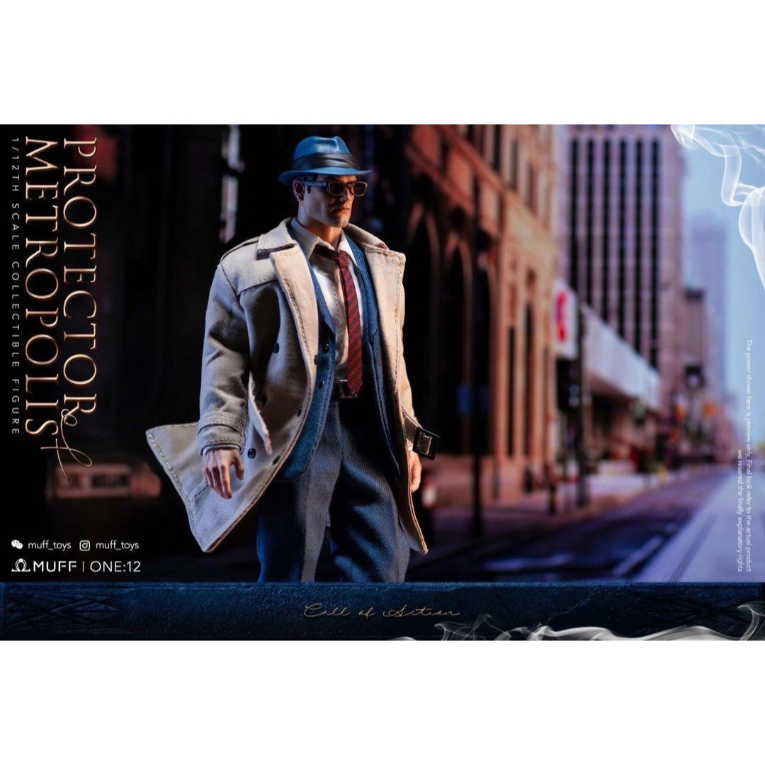 MUFFTOYS MF05 スーパーマン 1/12フィギュア クラーク・ケントの MUFFTOYS MF05 スーパーマン 1/12フィギュア クラーク・ケントの