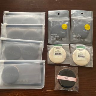 イニスフリー(Innisfree)の【未使用品】クッションファンデ用パフセット(パフ・スポンジ)