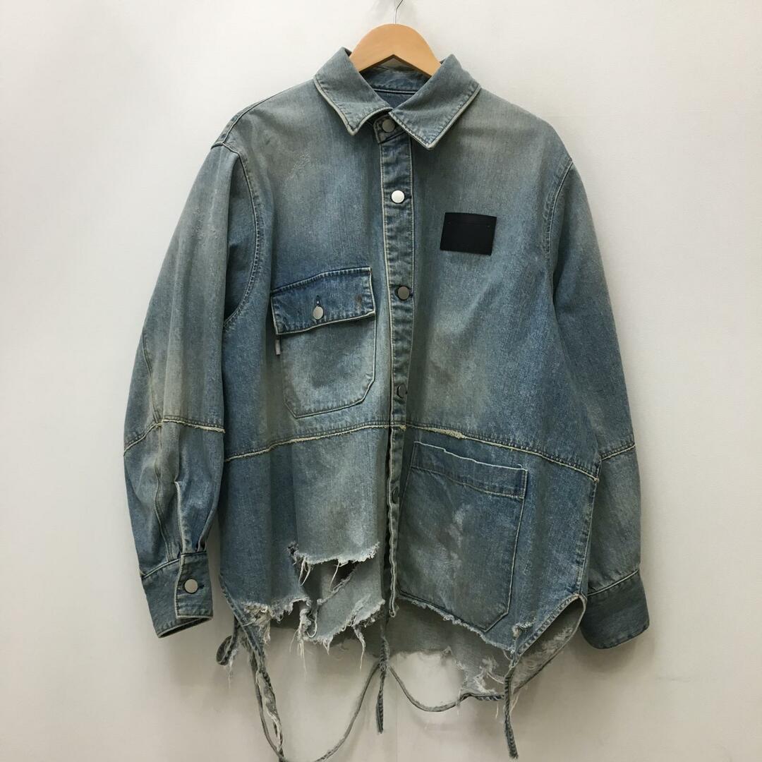 Jieda - 【中古】Jieda | ジエダ DAMAGE OVER DENIM SHIRT Jieda - 【中古】Jieda | ジエダ DAMAGE OVER DENIM SHIRT