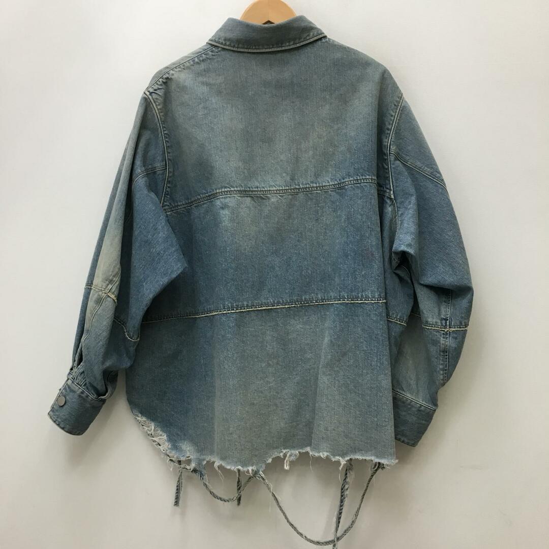 Jieda - 【中古】Jieda | ジエダ DAMAGE OVER DENIM SHIRT Jieda - 【中古】Jieda | ジエダ DAMAGE OVER DENIM SHIRT