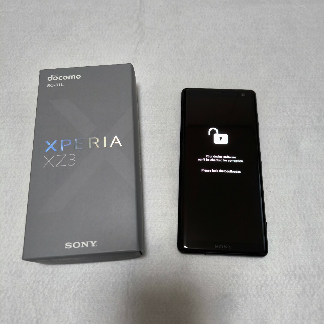 BLアンロック済】Xperia XZ3 (SO-01L) docomo 本体 BLアンロック済】Xperia XZ3 (SO-01L) docomo 本体