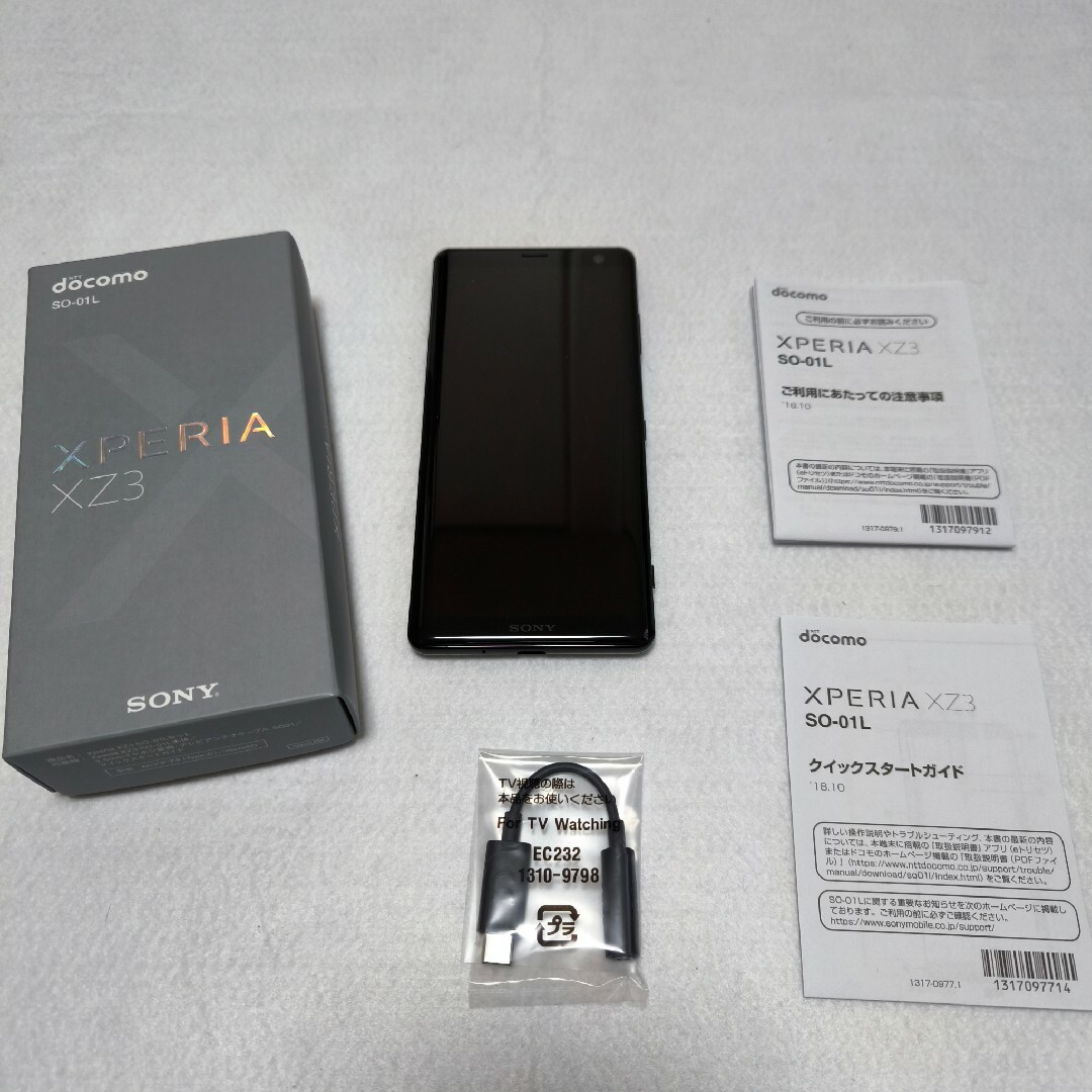 BLアンロック済】Xperia XZ3 (SO-01L) docomo 本体 BLアンロック済】Xperia XZ3 (SO-01L) docomo 本体