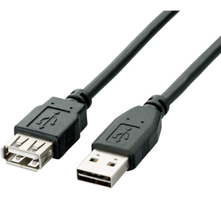 エレコム(ELECOM)のエレコム USB延長 ケーブル 5ｍ(PCパーツ)