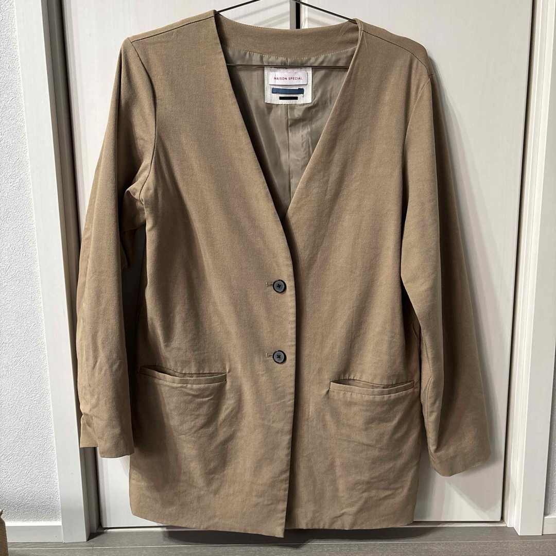 美品△定価9.3万△YLEVE イレーヴ//ウールロングチェスター 美品△定価9.3万△YLEVE イレーヴ//ウールロングチェスター