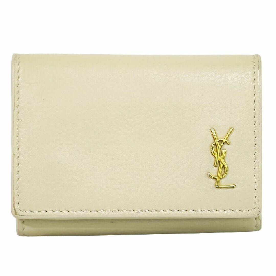 サンローランSaint Laurent 財布 三つ折り ベージュ(サン サンローランSaint Laurent 財布 三つ折り ベージュ(サン