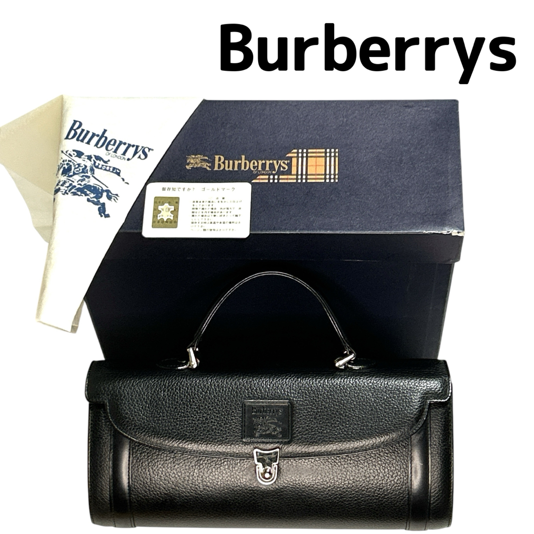 ヴィンテージ】バーバリー Burberrys シャドーホース ハンドバッグ ヴィンテージ】バーバリー Burberrys シャドーホース ハンドバッグ