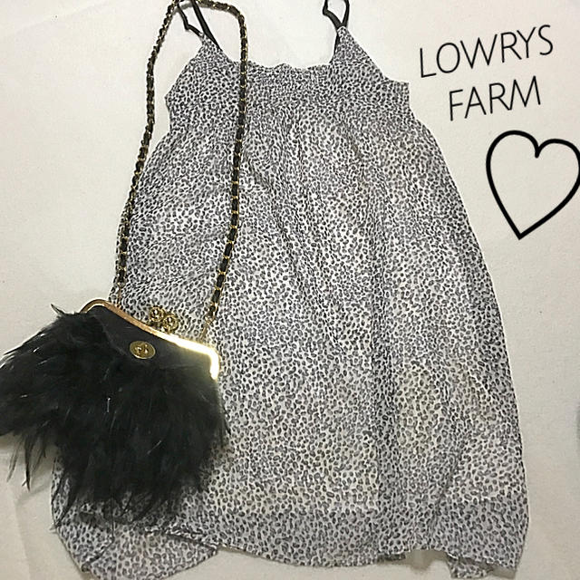 LOWRYS FARM(ローリーズファーム)の♡LOWRYS FARM♡ レオパード柄 ワンピース ♡ レディースのワンピース(ひざ丈ワンピース)の商品写真