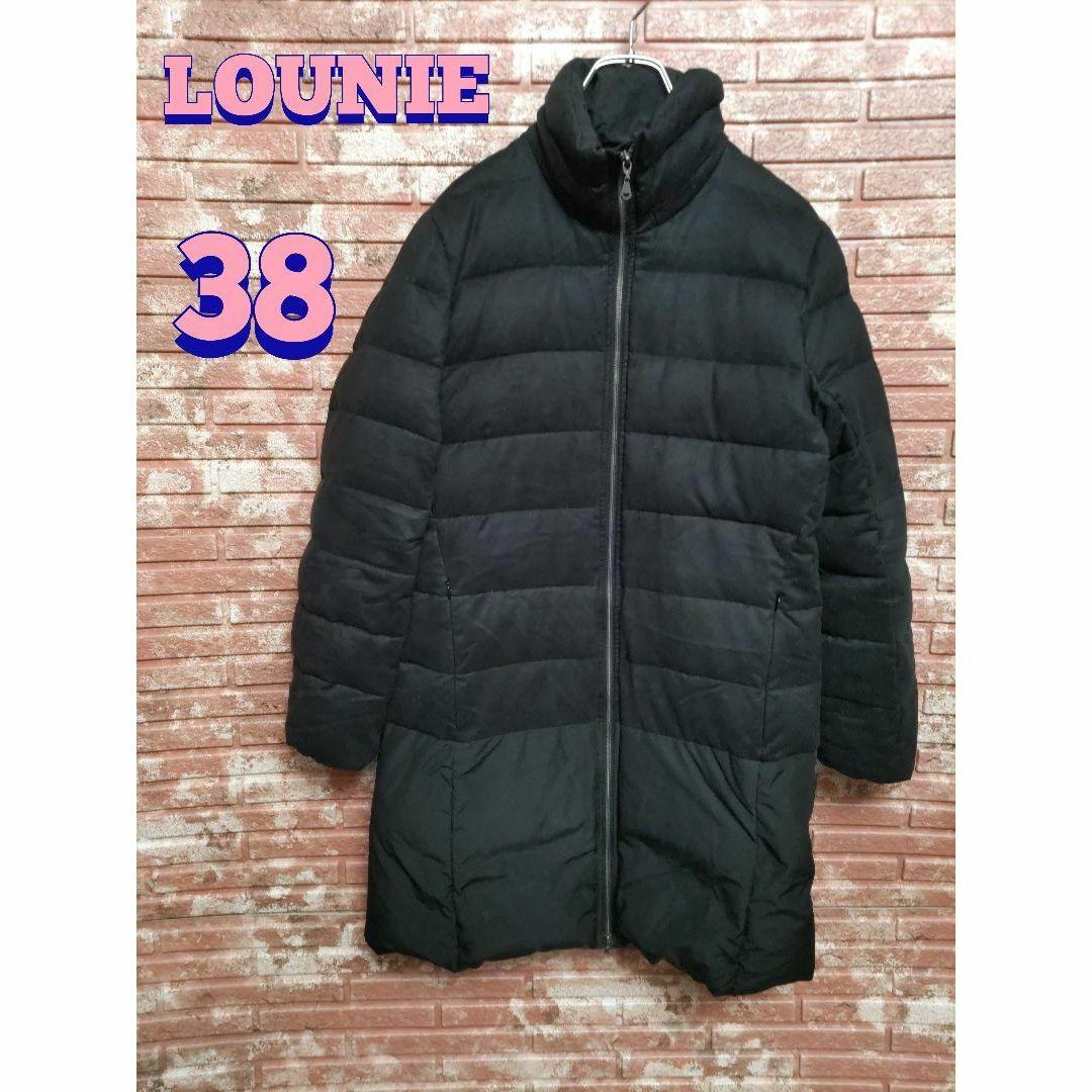 ディズニープリンセスのベビーグッズも大集合 黒 ダウンコート 【LOUNIE】ルーニィ - LOUNIE 38の通販 N by ジャケット・アウター