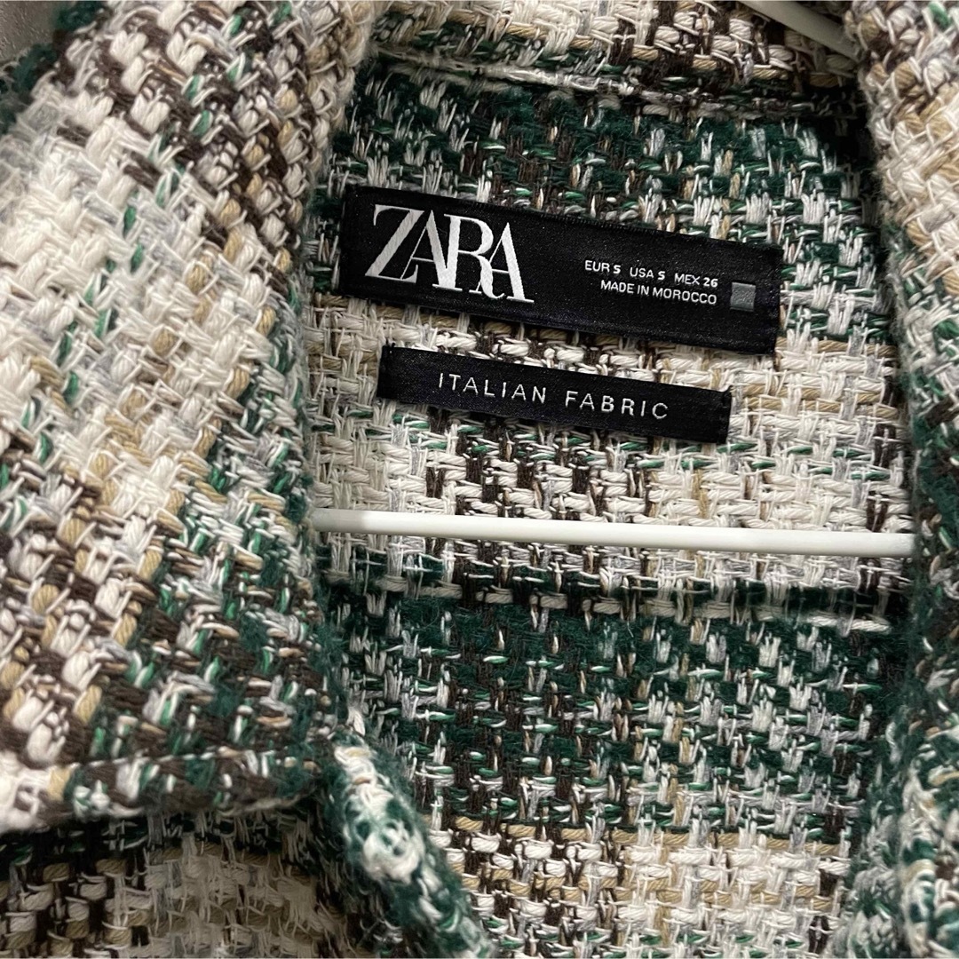ZARA - 値下げ‼️ZARA テクスチャー入りチェック柄シャツ ZARA - 値下げ‼️ZARA テクスチャー入りチェック柄シャツ