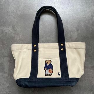 POLO RALPH LAUREN(トートバッグ ・ ブルー・ネイビー/青色系 POLO RALPH LAUREN(トートバッグ ・ ブルー・ネイビー/青色系