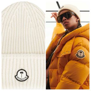 MONCLER(帽子 ・ ホワイト/白色系)のフリマアイテム一覧 MONCLER(帽子 ・ ホワイト/白色系)のフリマアイテム一覧