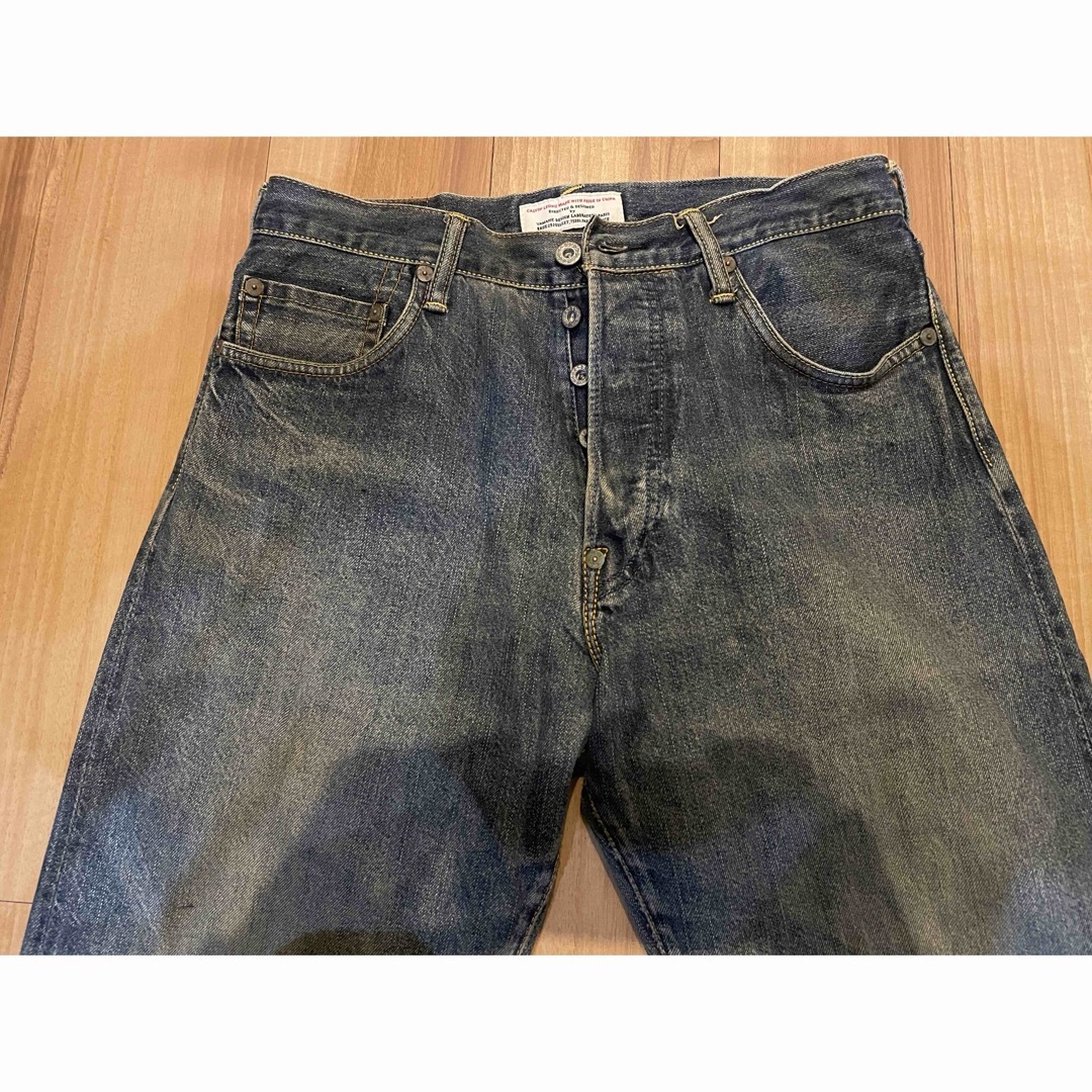 日本製 EVISU エヴィス 2001 No.2 白カモメ ジーンズ W38 日本製 EVISU エヴィス 2001 No.2 白カモメ ジーンズ W38