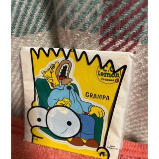 【匿名配送】CCレモン　シンプソンズ　ビッグマグネット(ノベルティグッズ)