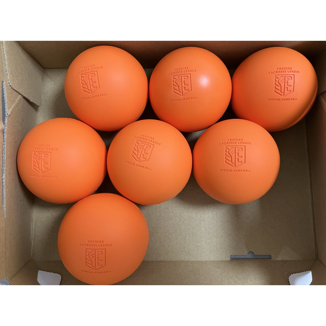 ストレッチボール ラクロスボール オレンジ7個セット スポーツ/アウトドアのトレーニング/エクササイズ(ヨガ)の商品写真