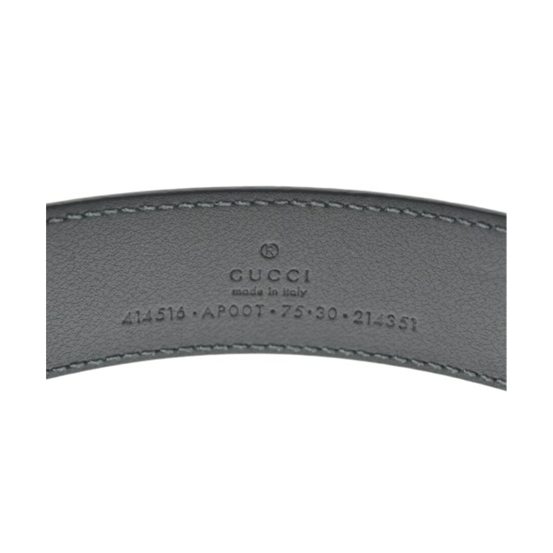 GUCCI グッチ ベルト 75 黒 【古着】 GUCCI グッチ ベルト 75 黒 【古着】