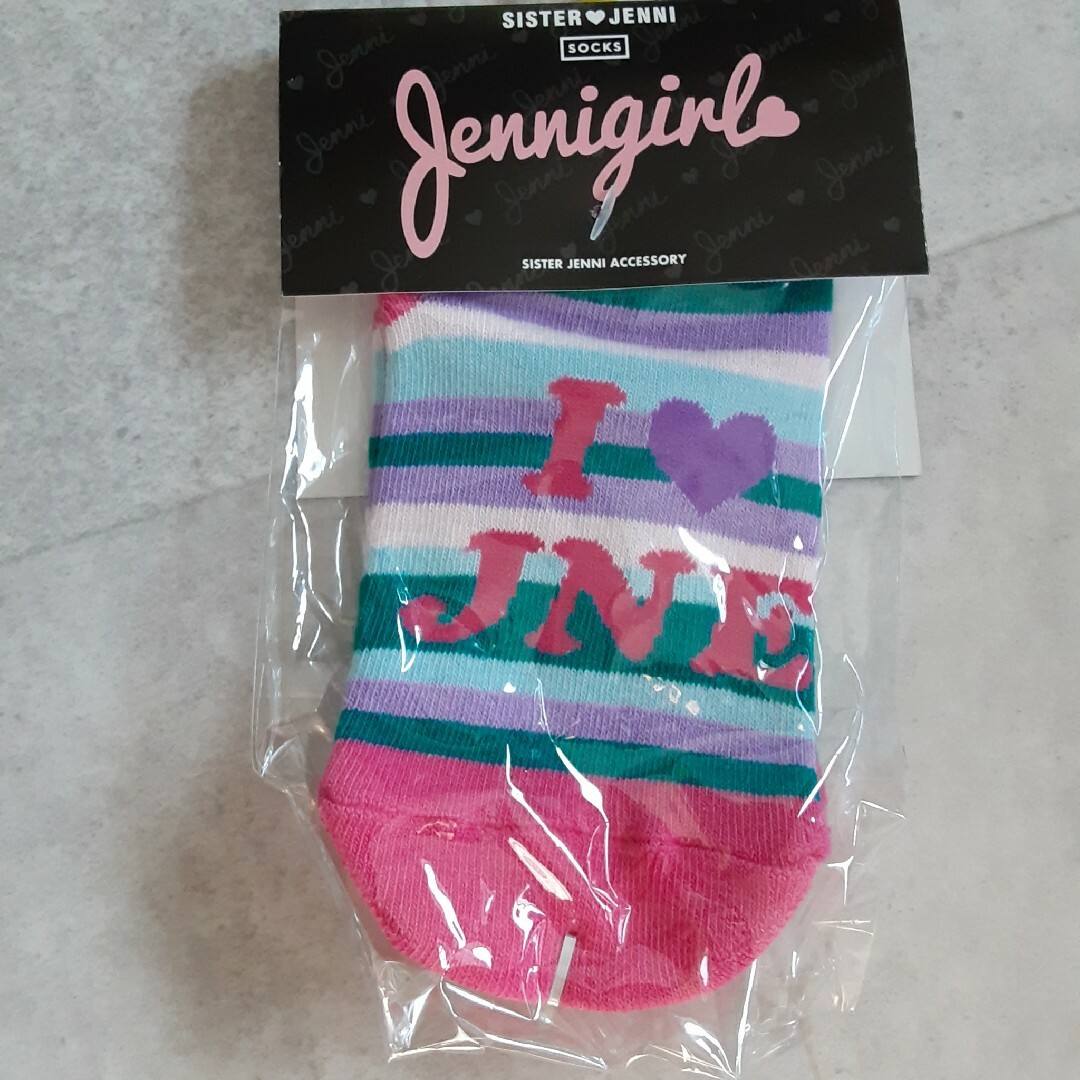 JENNI(ジェニィ)のJENNI 靴下 Sサイズ 13~15 4足セット ジェニィ ジェニー キッズ/ベビー/マタニティのこども用ファッション小物(靴下/タイツ)の商品写真