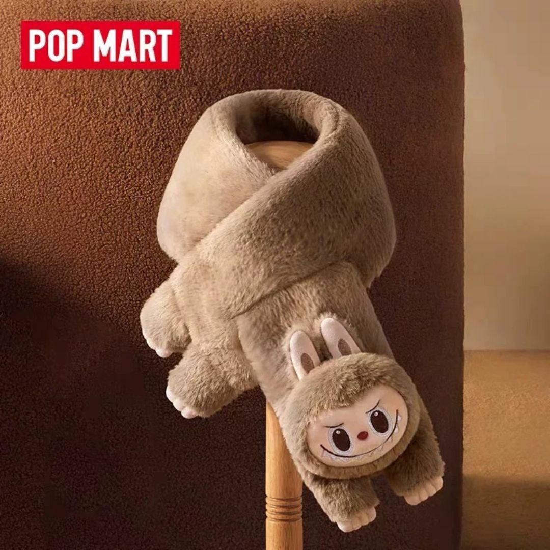 新品POPMART LABUBU THE MONSTERS ぬいぐるみスカーフ