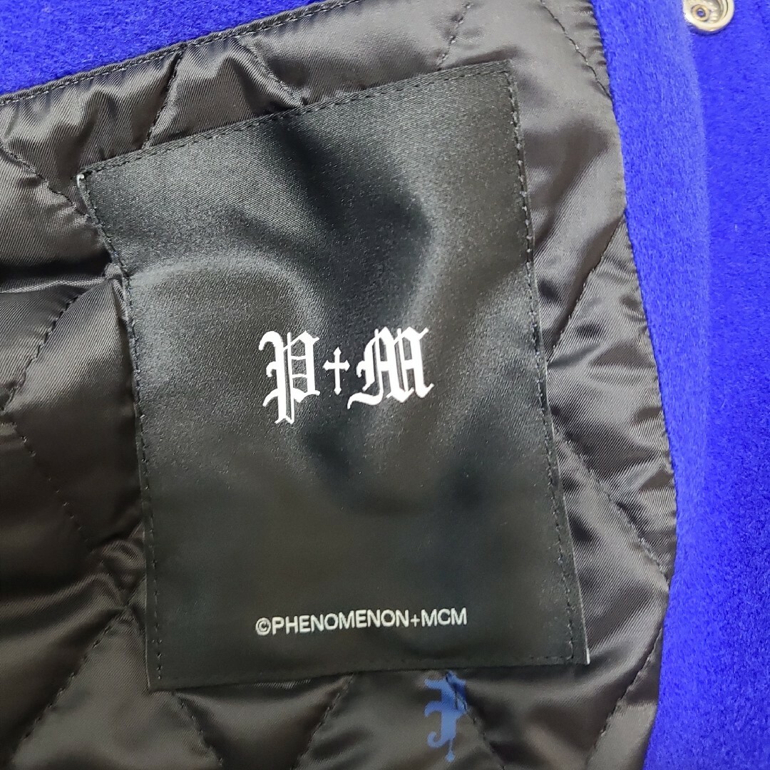 美品 Lサイズ PHENOMENON+MCM スタジアムジャケット 美品 Lサイズ PHENOMENON+MCM スタジアムジャケット