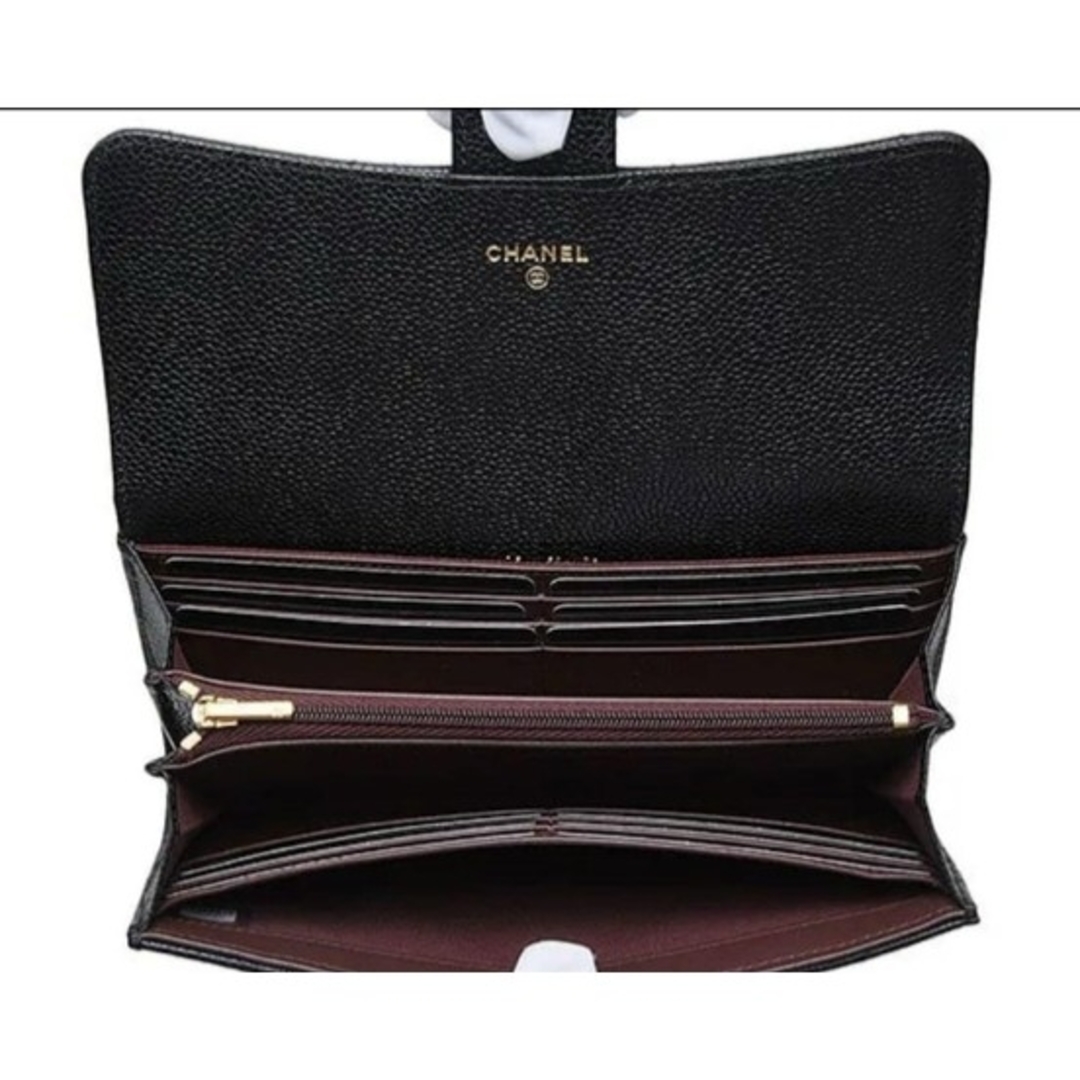 CHANEL - 【即発送】CHANEL シャネル 長財布 ブッラク CHANEL - 【即発送】CHANEL シャネル 長財布 ブッラク