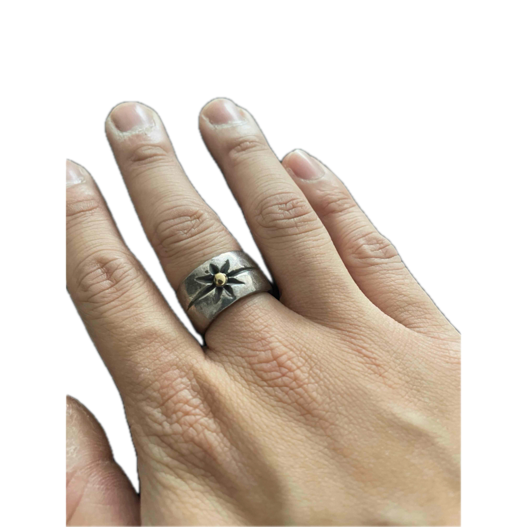 BIGHAND インディアンジュエリー SUNリング シルバーリング メンズのアクセサリー(リング(指輪))の商品写真