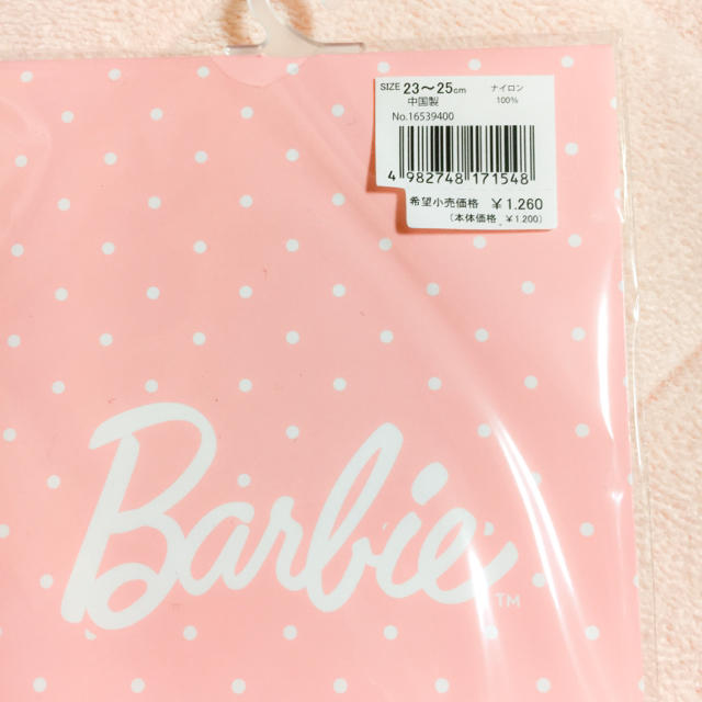 Barbie(バービー)の※ 本日削除  [新品] Barbieシースルーソックス滑り止めシート付 レディースのレッグウェア(ソックス)の商品写真