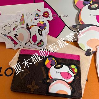LOUIS VUITTON - ルイ・ヴィトン 村上隆 LV TM ポルトカルト LOUIS VUITTON - ルイ・ヴィトン 村上隆 LV TM ポルトカルト