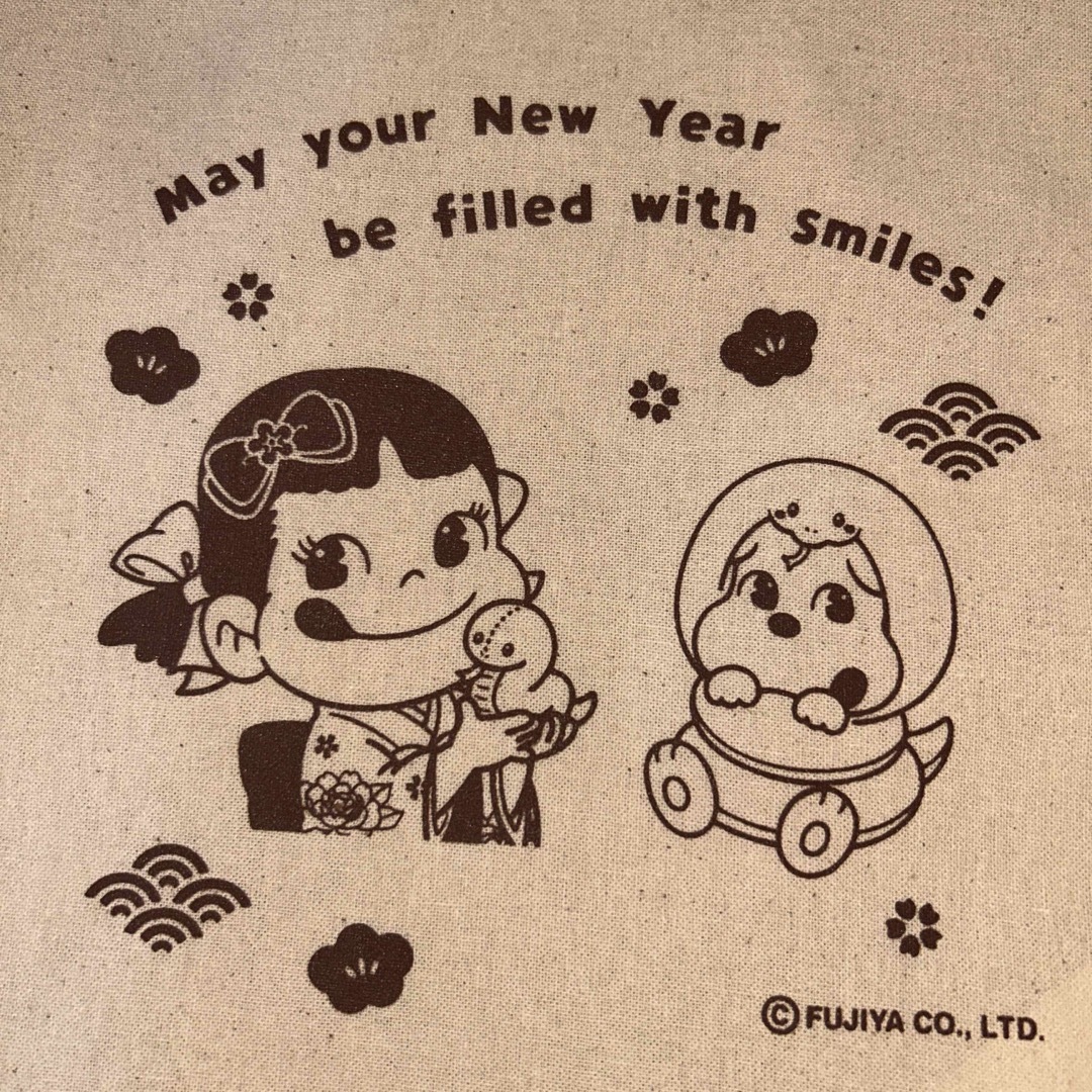 不二家 - 不二家ペコちゃん 2025年 エコバッグ ミルキー セット 不二家 - 不二家ペコちゃん 2025年 エコバッグ ミルキー セット