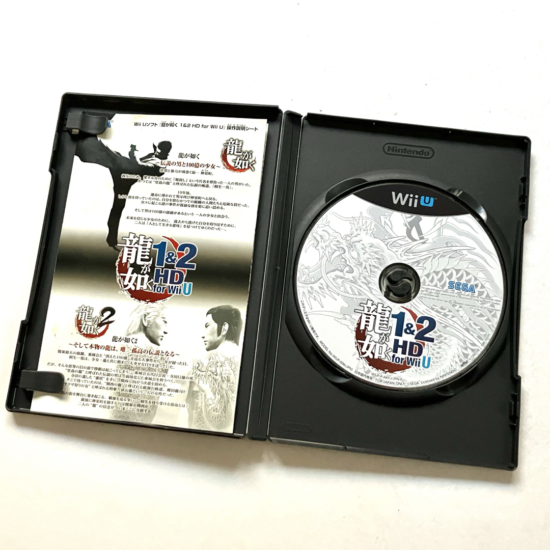 Wii U - 【レア】WiiU 龍が如く1&2 HD For Wii Uの通販 by ポラ Wii U - 【レア】WiiU 龍が如く1&2 HD For Wii Uの通販 by ポラ