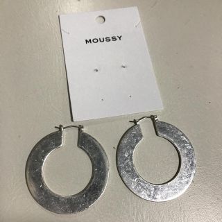 マウジー(moussy)のmoussy:ピアス(silver)(ピアス)