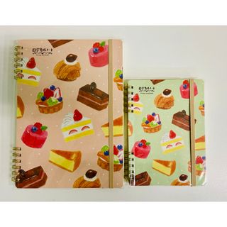 ナカバヤシ - ★新品★ナカバヤシ×古川紙工　スイングロジカルノート ケーキ　A5・A6　2冊