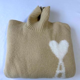 アミ(ami)のアミパリ AMI DE COEUR アルパカタートルセーター バニラクリームS(ニット/セーター)