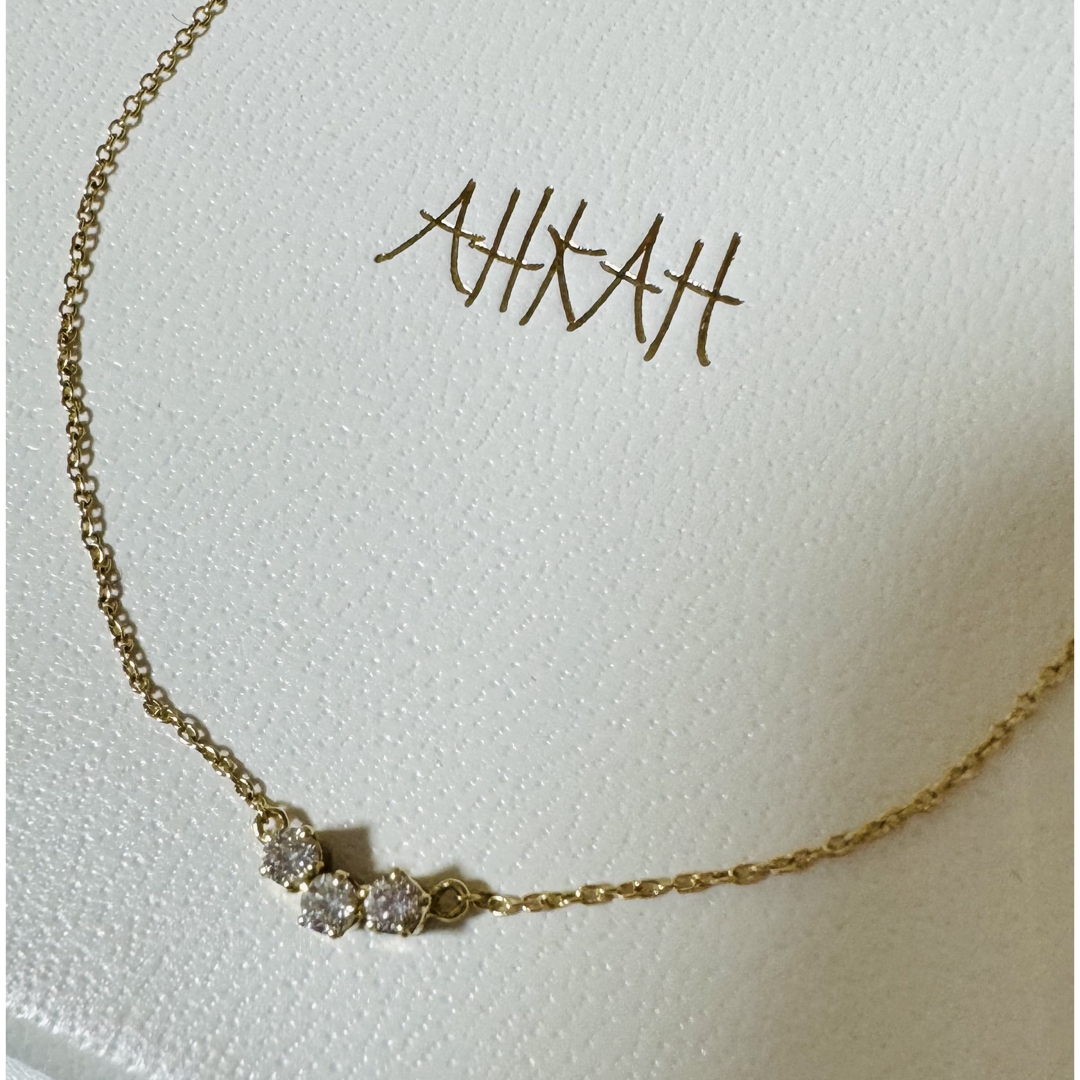 AHKAH 切り落とす トレスダイヤブレスレット AHKAH 切り落とす トレスダイヤブレスレット