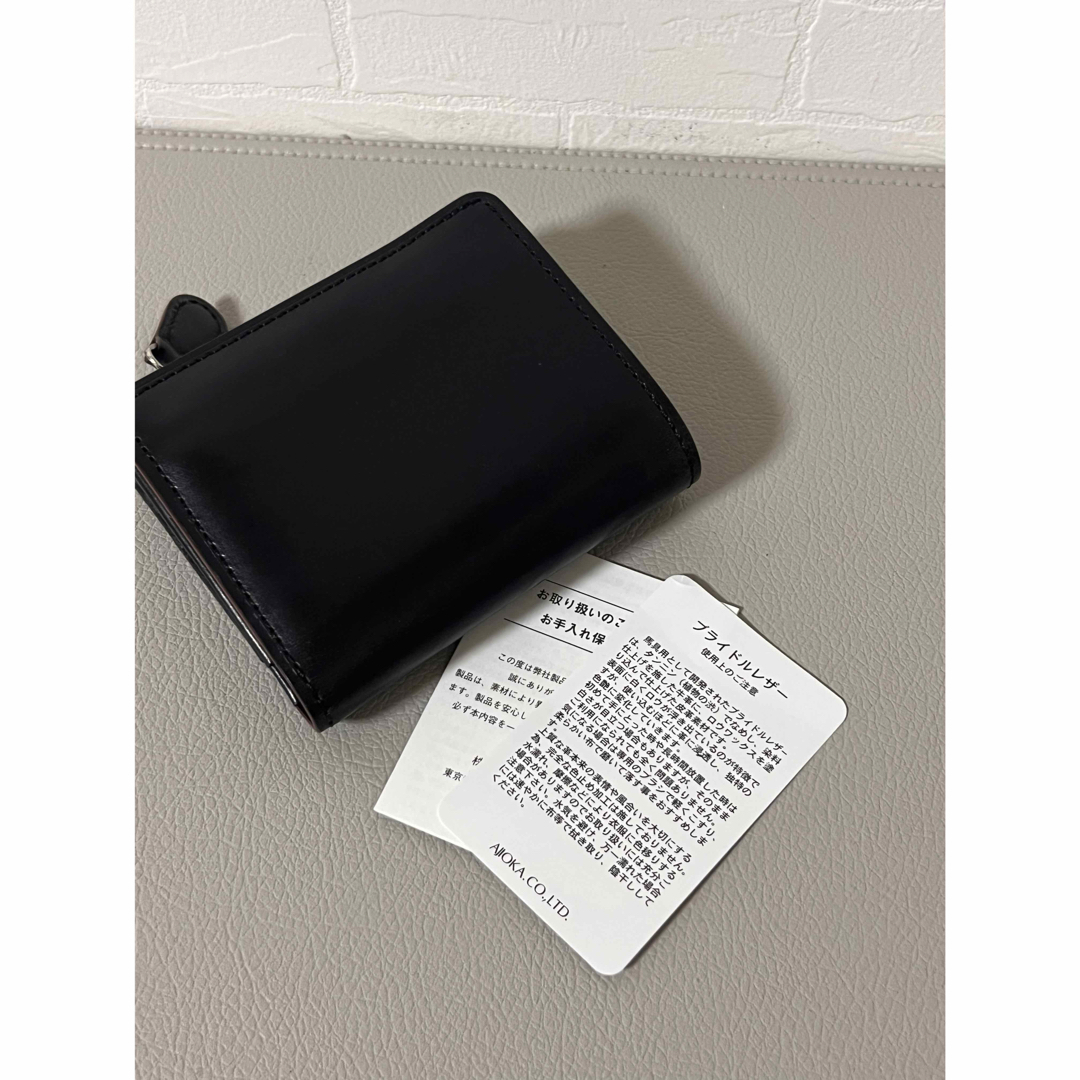 GANZO】AVON Lファスナー二つ折り財布 BLK 折り財布 GANZO】AVON Lファスナー二つ折り財布 BLK 折り財布