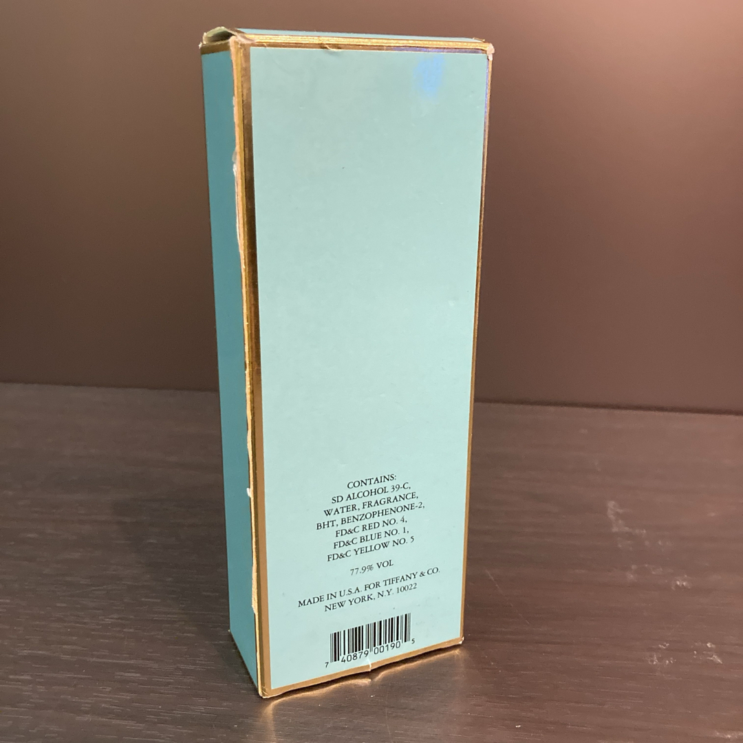 未使用】TIFFANYティファニー オードトワレアトマイザー 100ml 香水 未使用】TIFFANYティファニー オードトワレアトマイザー 100ml 香水