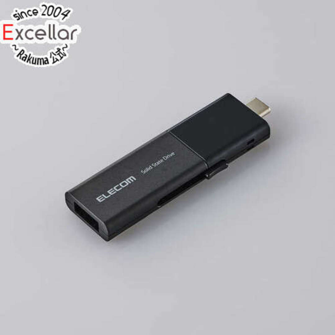 ELECOM(エレコム)のELECOM 外付けポータブルSSD ESD-EWB0250GBKR ブラック 250GB スマホ/家電/カメラのPC/タブレット(PC周辺機器)の商品写真