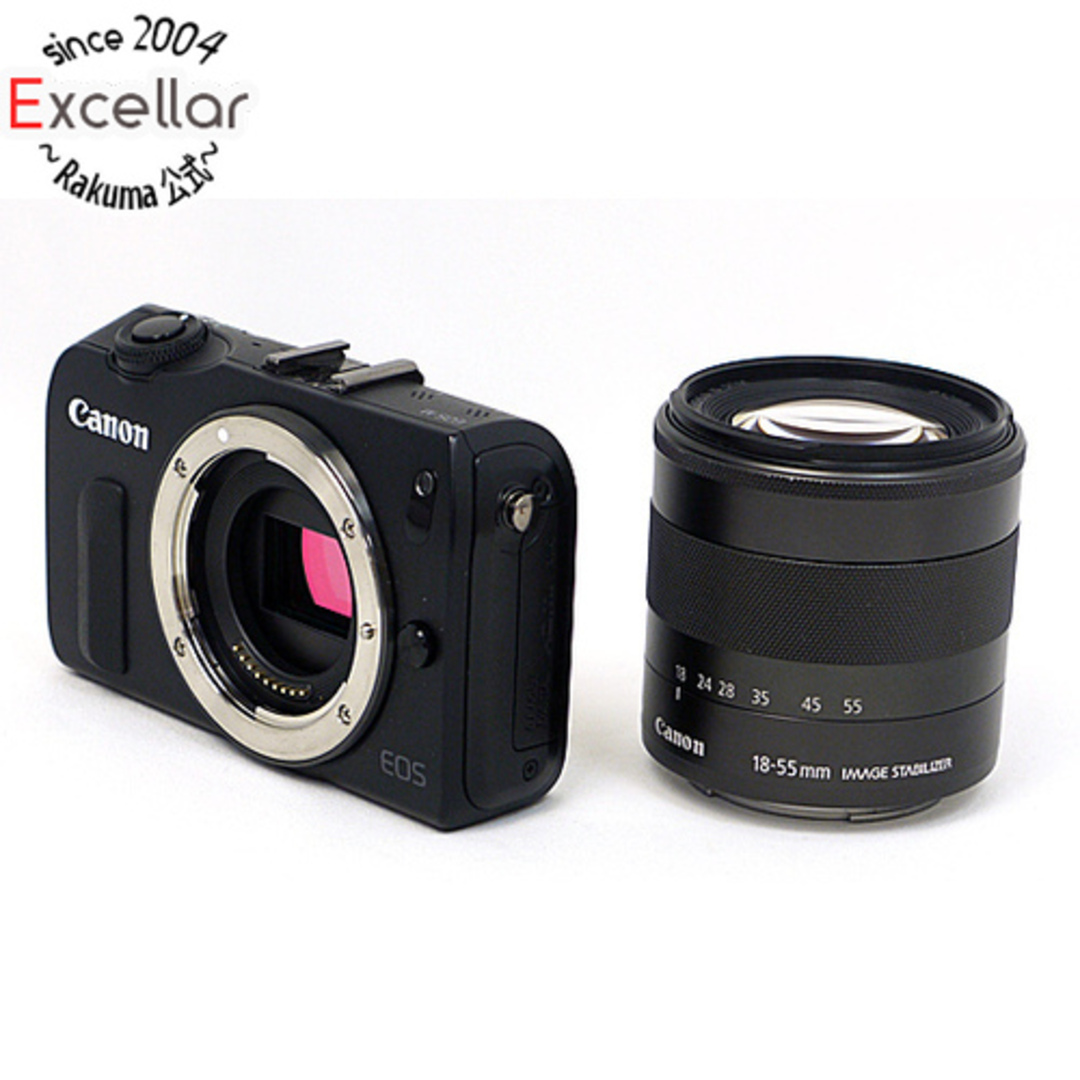 Canon EOS M EF-M18-55 IS STM レンズキット ブラック Canon EOS M EF-M18-55 IS STM レンズキット ブラック