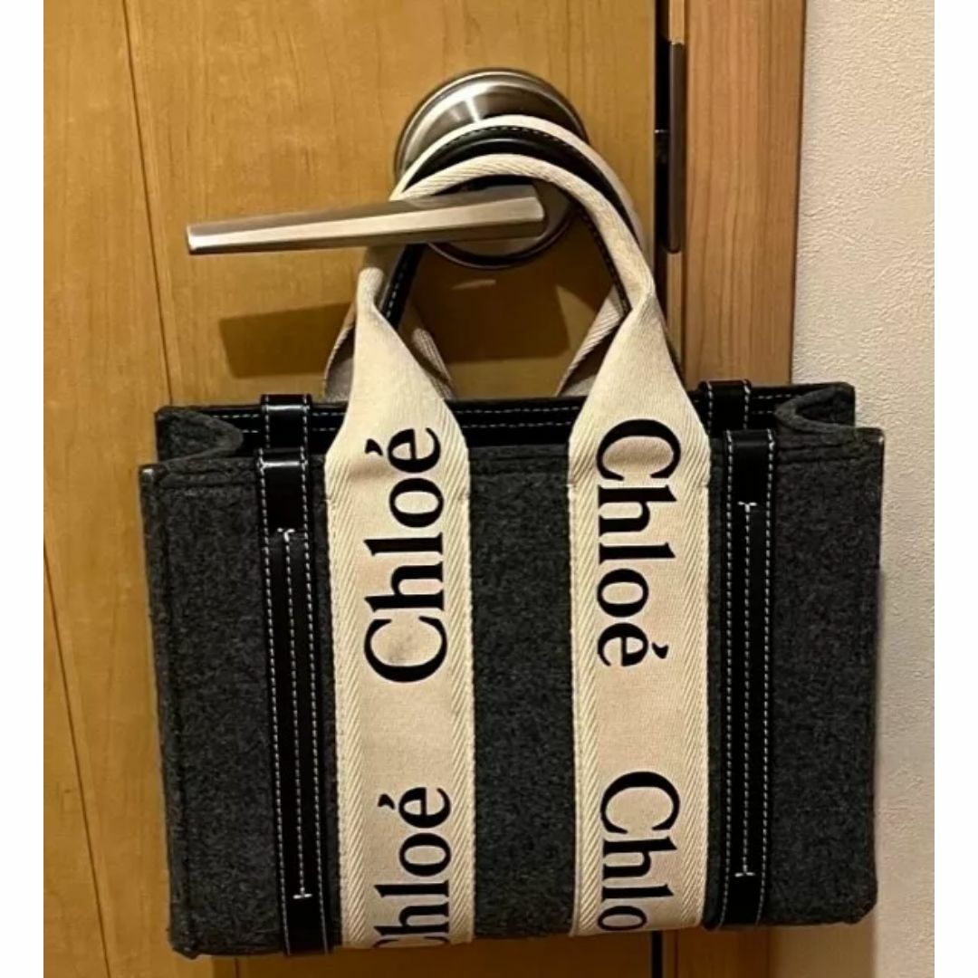 Chloe - Chloe クロエ ウッディ トート バッグ ハンドバッグ 2way ショルダー