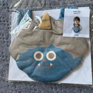 3COINS - スリーコインズ ベビー服　鬼のスタイ　青鬼　節分