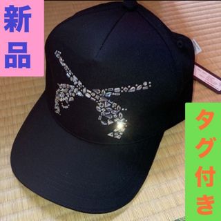 roar - 新品未使用 タグ付き ロアー 変形モザイクスワロキャップ roar - 新品未使用 タグ付き ロアー 変形モザイクスワロキャップ