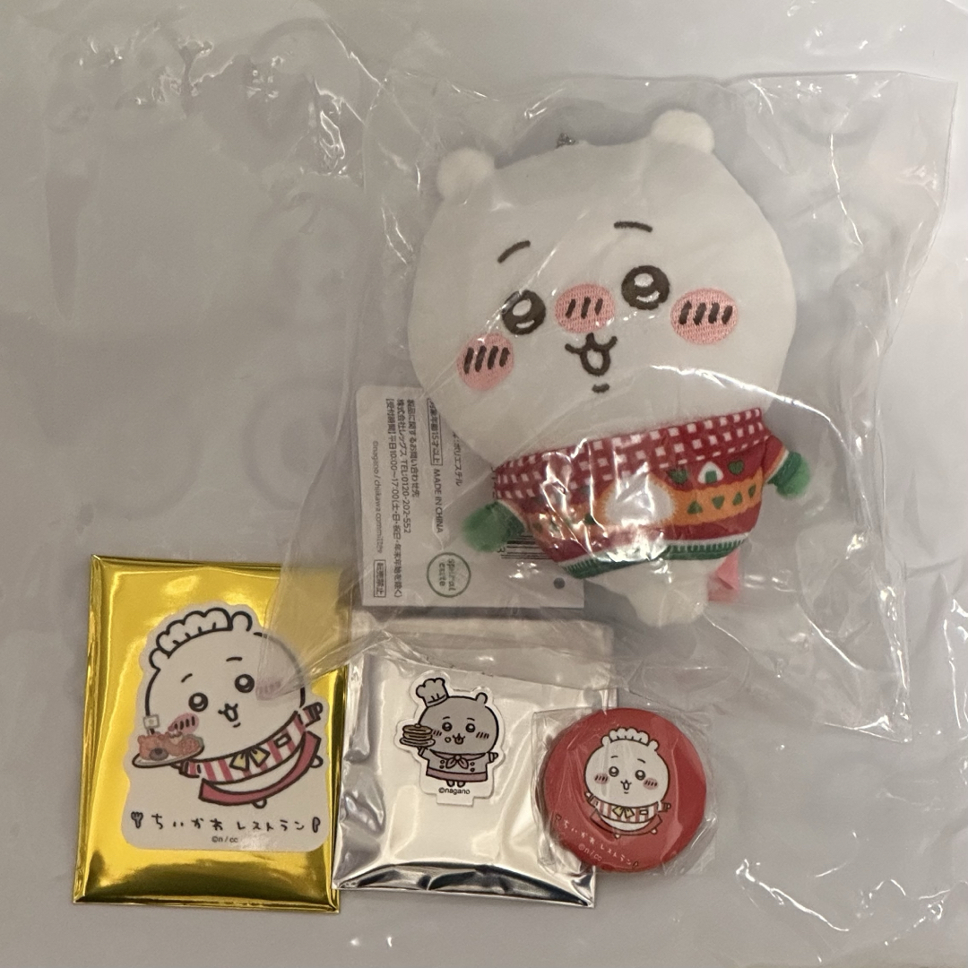 ちいかわ 4点セット エンタメ/ホビーのおもちゃ/ぬいぐるみ(キャラクターグッズ)の商品写真
